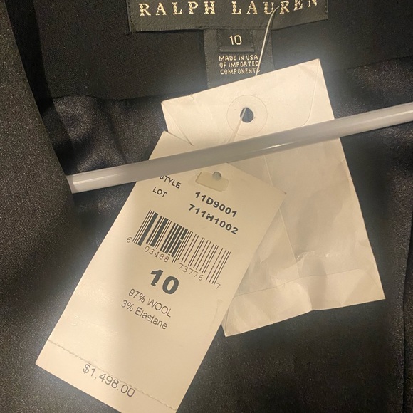 Ralph Lauren Tuxedo Blazer jacket with satin lapel NWT as seen on celebrities - Picture 7 of 9